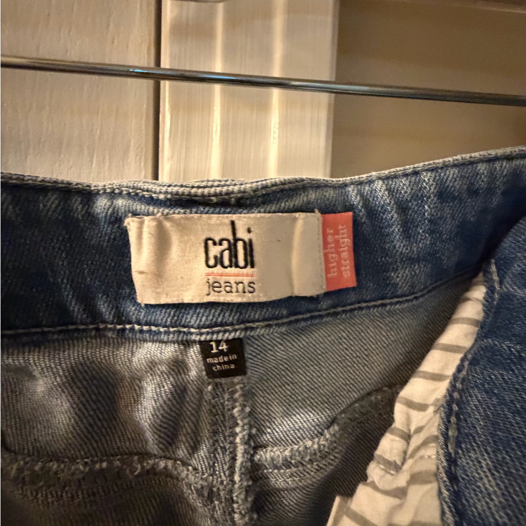 Cabi Women's Denim Straight Leg Jeans